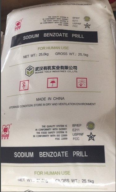 Chất bảo quản, chống mốc Sodium Benzoate - China